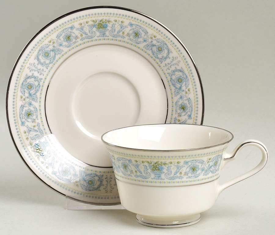 Monteleone Footed Cup & Saucer Set by Noritake-1