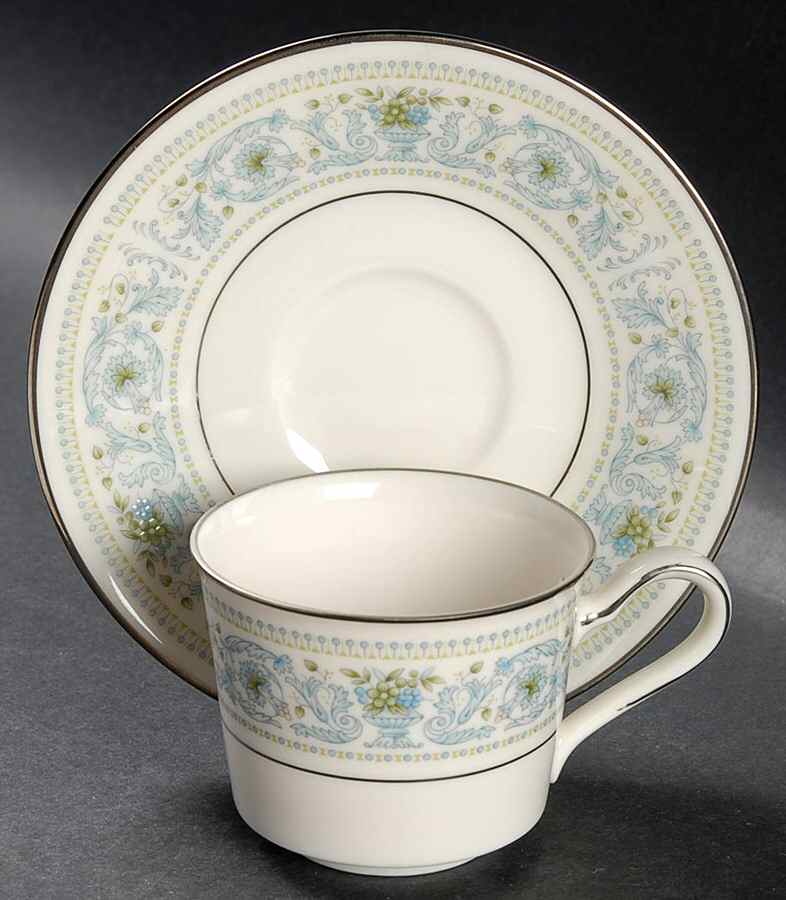 Monteleone Flat Demitasse Cup & Saucer Set by Noritake-1