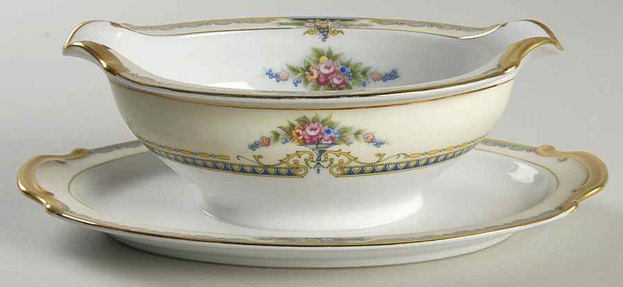 Montebelle Gravy Boat with Attached Underplate by Noritake-1
