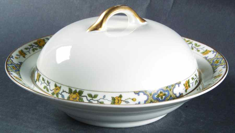 The Monterey Round Covered Butter by Noritake-1