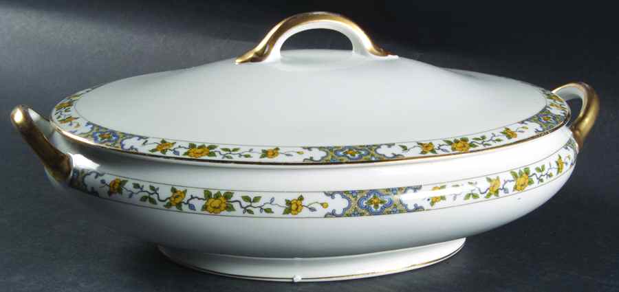The Monterey Oval Covered Vegetable by Noritake-1