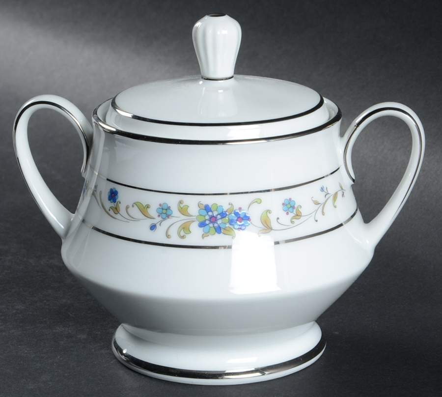 Monticello Sugar Bowl & Lid by Noritake-1
