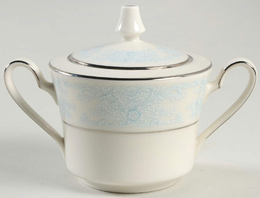 Moonbeam Sugar Bowl & Lid by Noritake-1