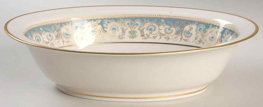 Moonlight 10" Oval Vegetable Bowl by Noritake-1