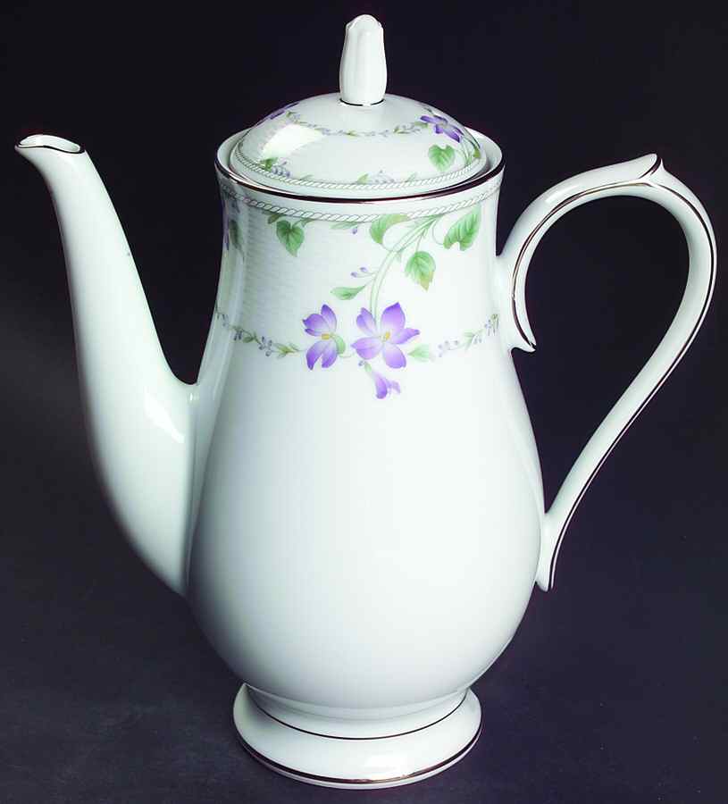 Morning Poem Coffee Pot & Lid by Noritake-1