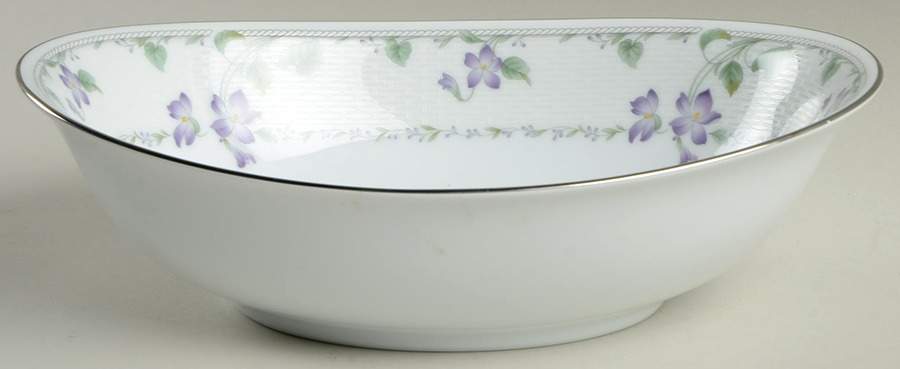 Morning Poem 9" Oval Vegetable Bowl by Noritake-1