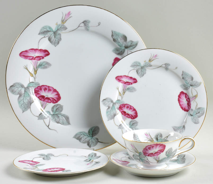 Morning Glory 5 Piece Place Setting by Noritake-1