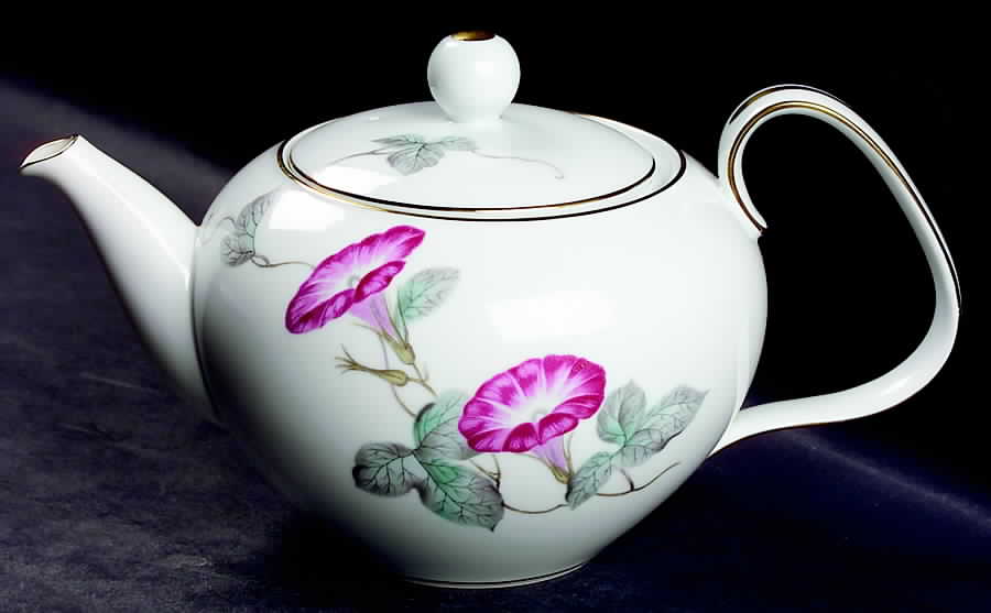 Morning Glory Teapot & Lid by Noritake-1