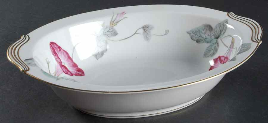 Morning Glory 10" Oval Vegetable Bowl by Noritake-1