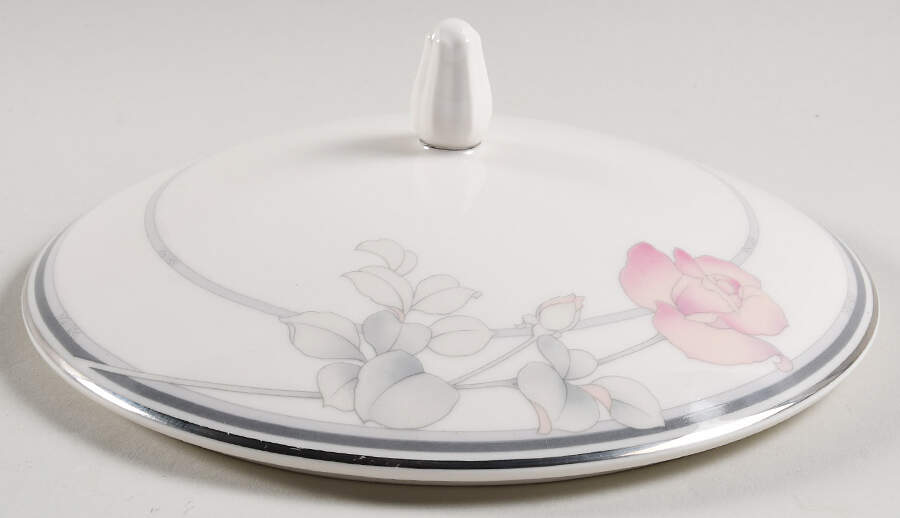 Moonlight Rose Lid for Round Vegetable by Noritake-1
