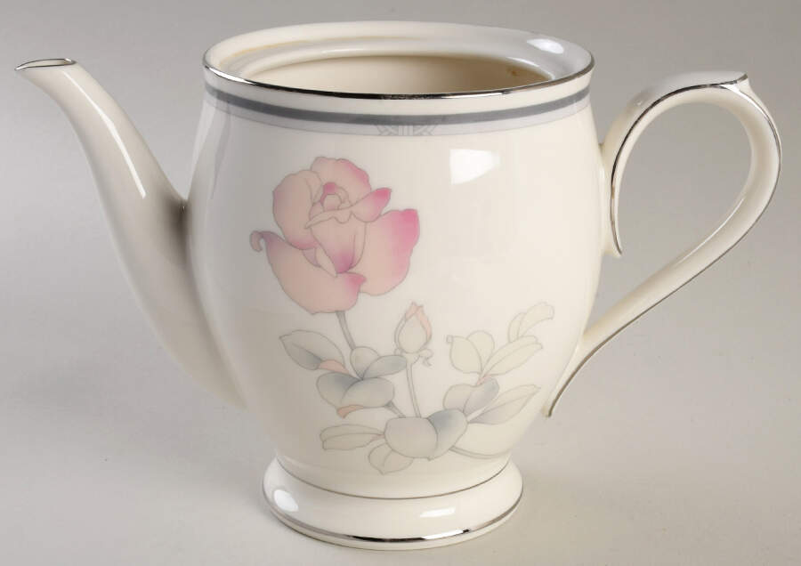 Moonlight Rose Teapot No Lid by Noritake-1