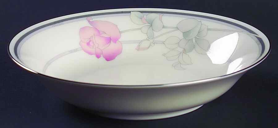 Moonlight Rose Coupe Soup Bowl by Noritake-1