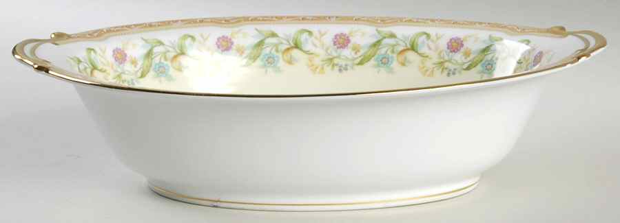Moselle 10" Oval Vegetable Bowl by Noritake-1