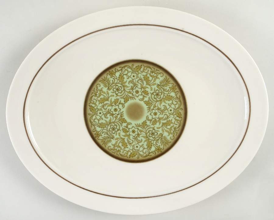 Moon Valley 13" Oval Serving Platter by Noritake-1