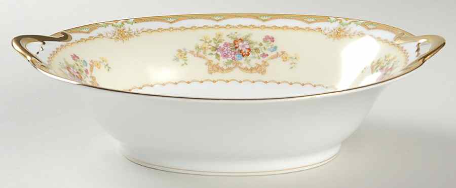 Muriel 9" Oval Vegetable Bowl by Noritake-1