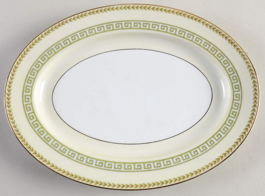 Musetta 11" Oval Serving Platter by Noritake-1
