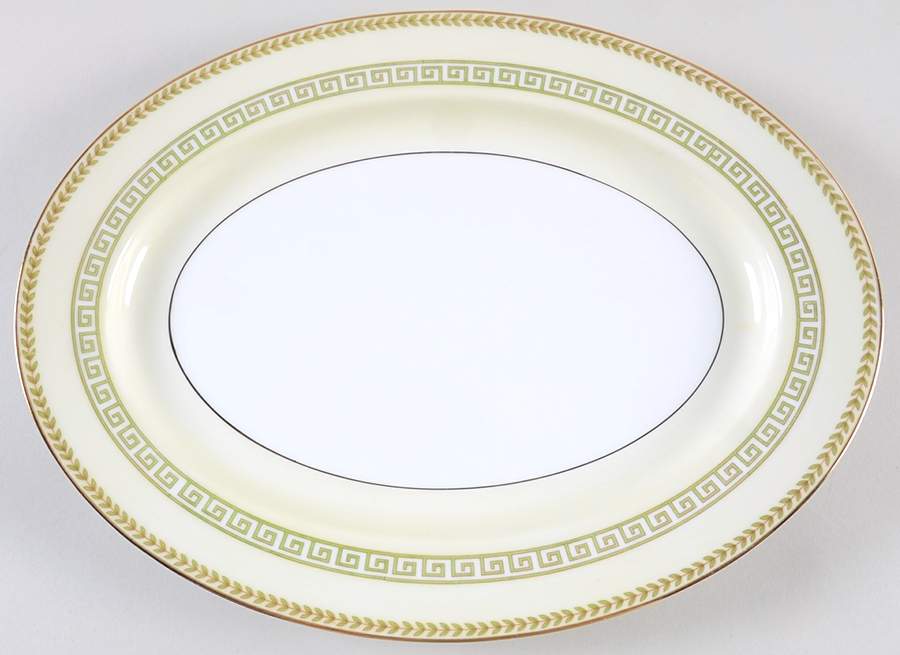 Musetta 13" Oval Serving Platter by Noritake-1