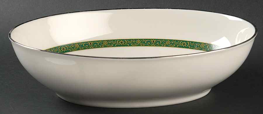 Myrta 9" Oval Vegetable Bowl by Noritake-1