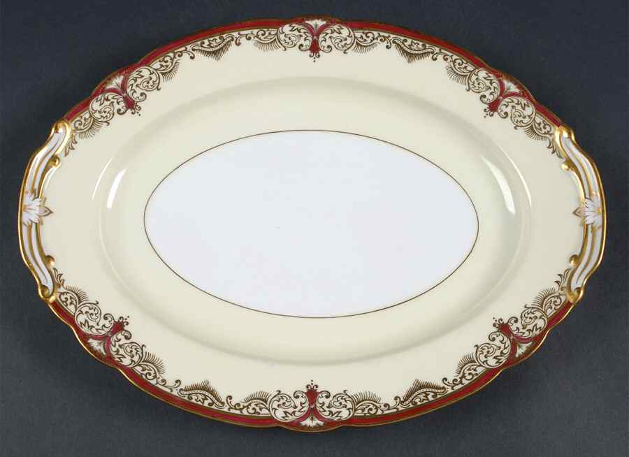 Myrtle 11" Oval Serving Platter by Noritake-1