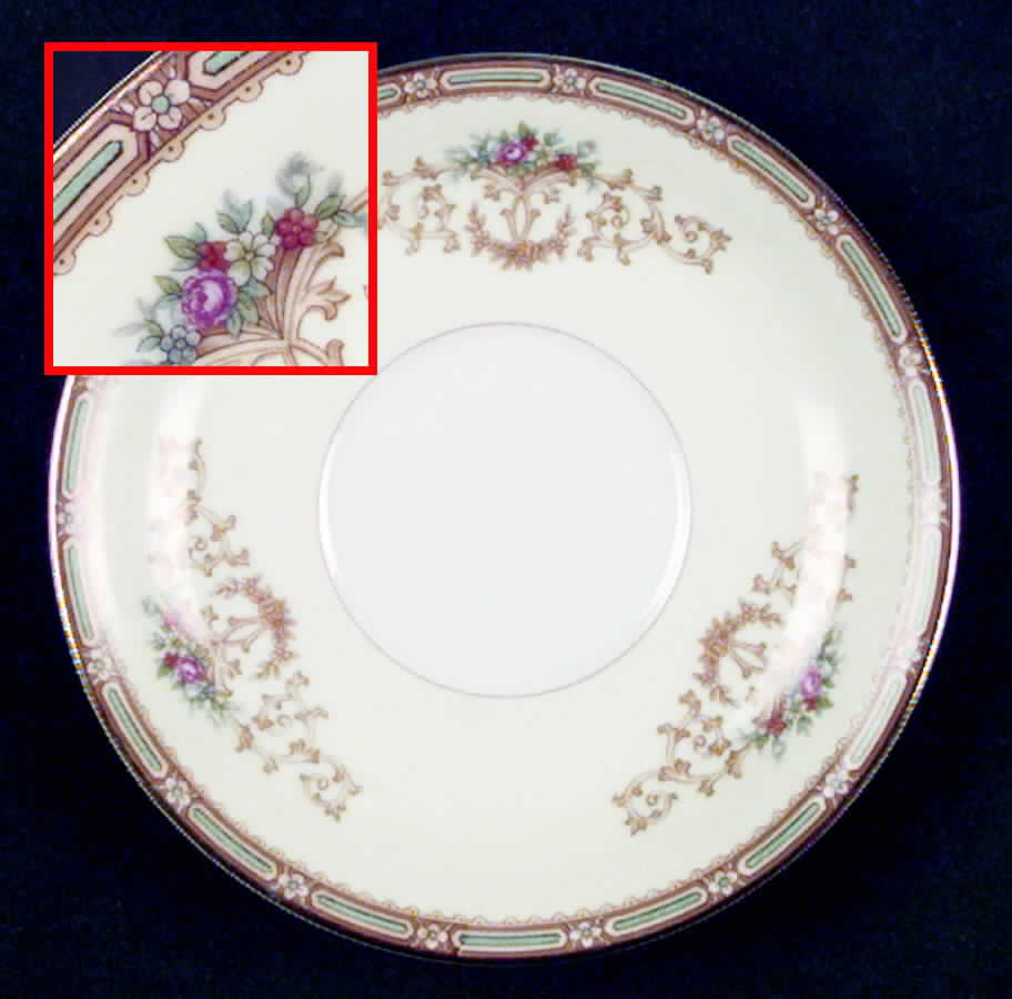Mystery #100 Saucer by Noritake-1