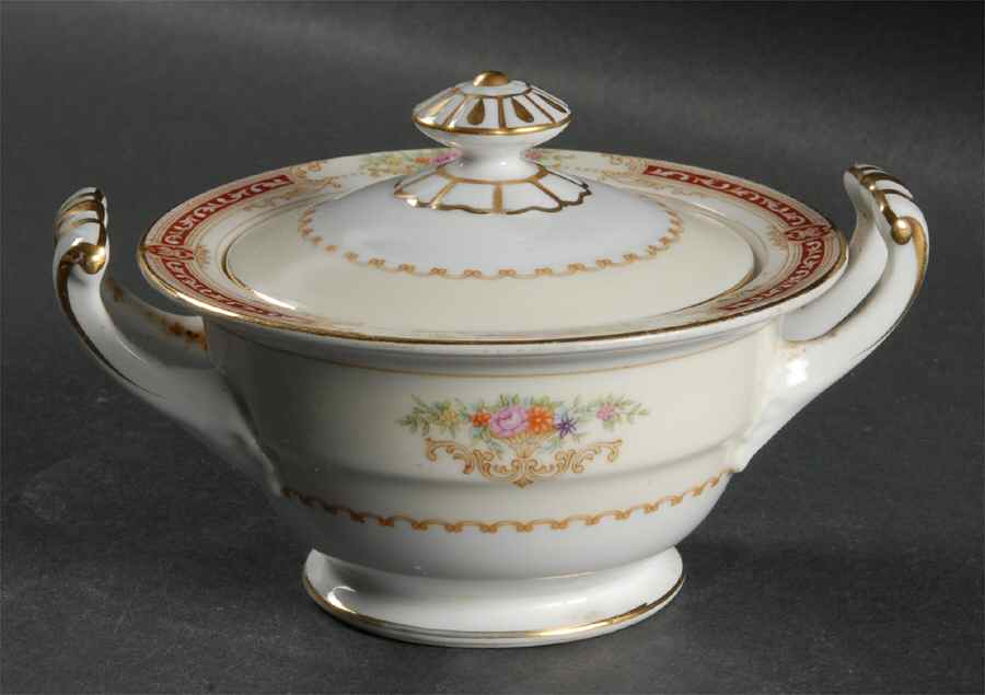 Mystery #103 Sugar Bowl & Lid by Noritake-1