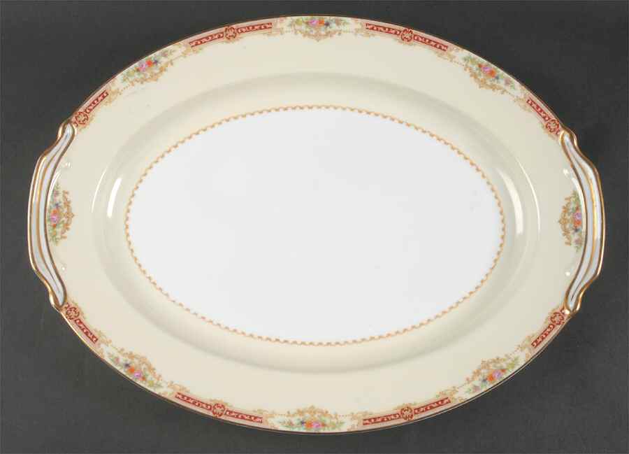Mystery #103 16" Oval Serving Platter by Noritake-1