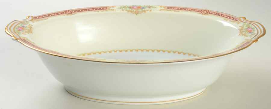 Mystery #103 10" Oval Vegetable Bowl by Noritake-1
