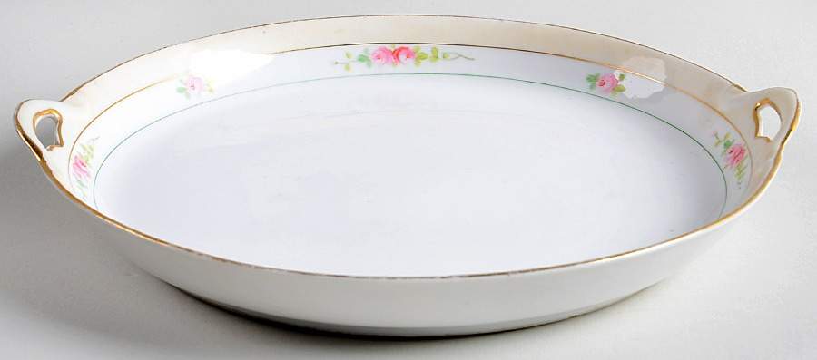 Mystery #104 9" Round Handled Tray by Noritake-1