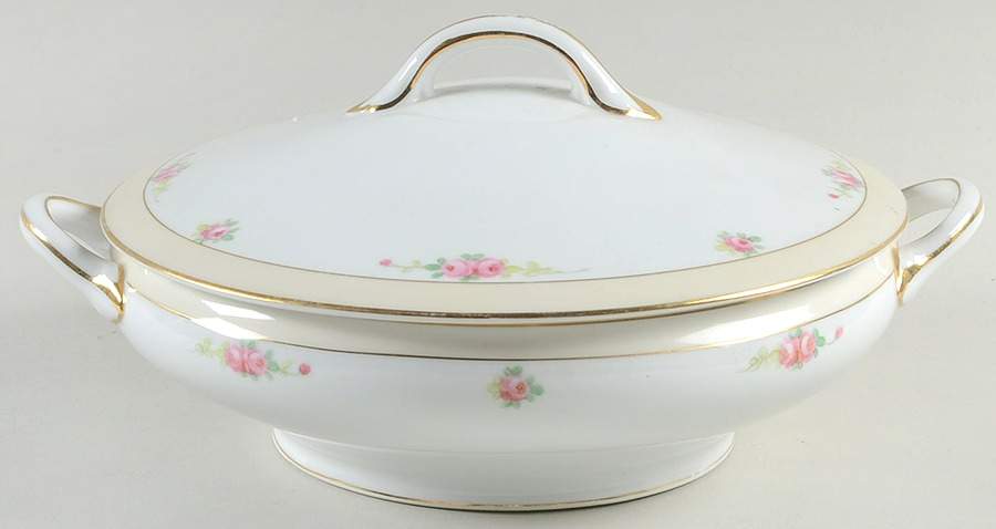 Mystery #104 Round Covered Vegetable by Noritake-1