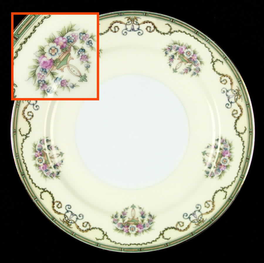 Mystery #105 Dinner Plate by Noritake-1