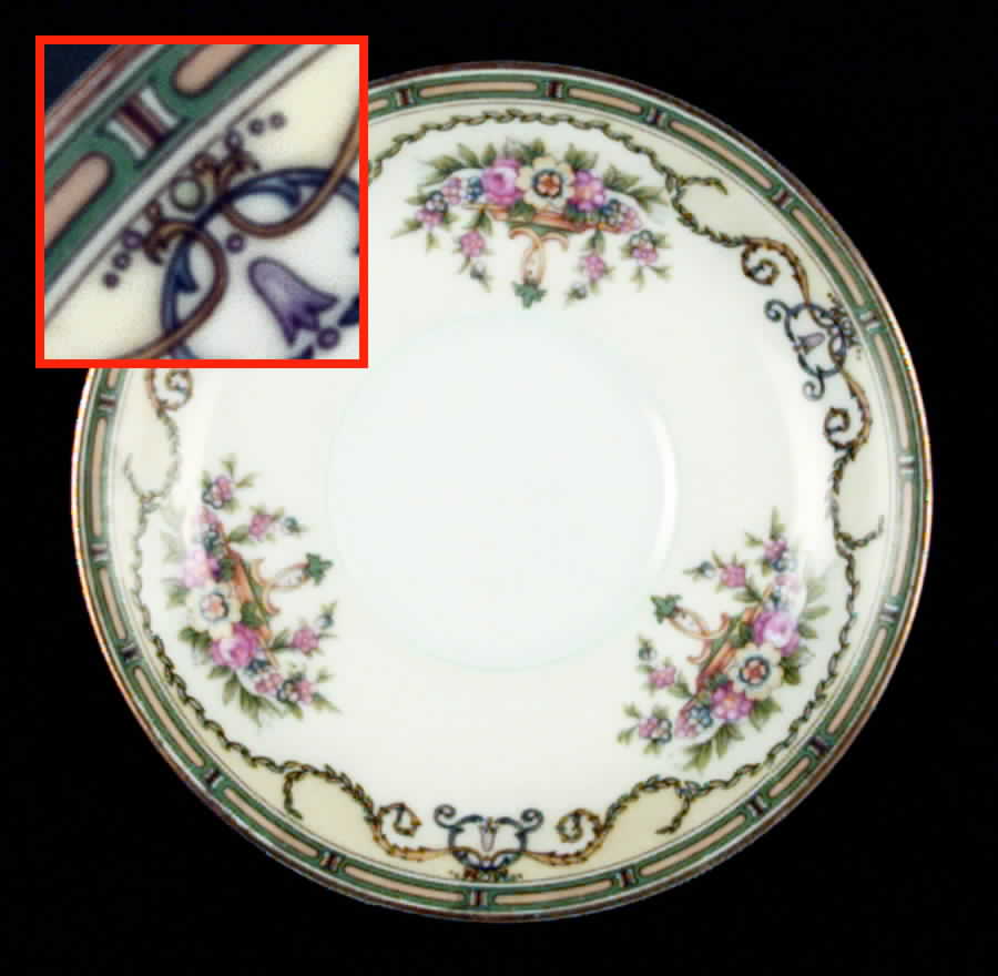 Mystery #105 Saucer by Noritake-1
