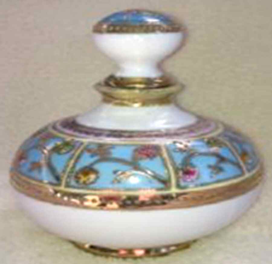 Mystery #106 Perfume Bottle with Stopper by Noritake-1