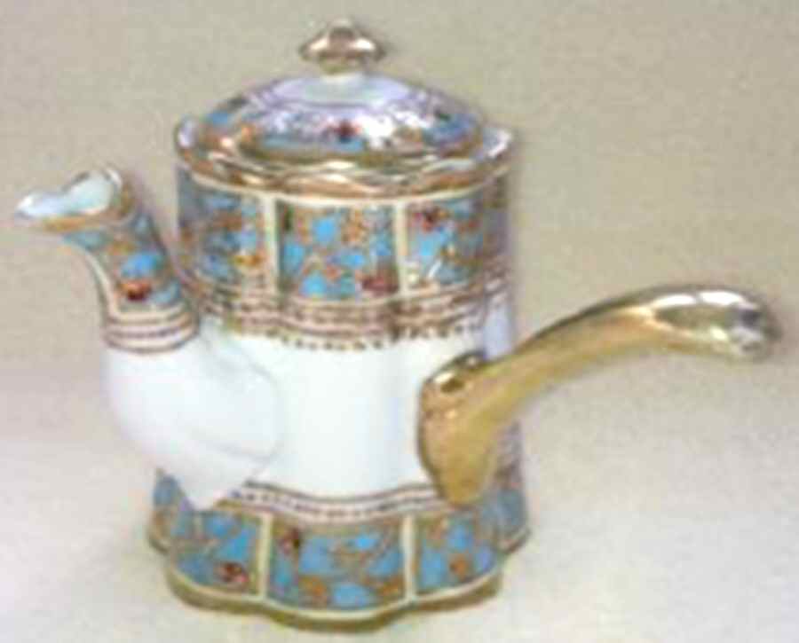 Mystery #106 2 Pc Pot de Creme w/Lid & Base by Noritake-1