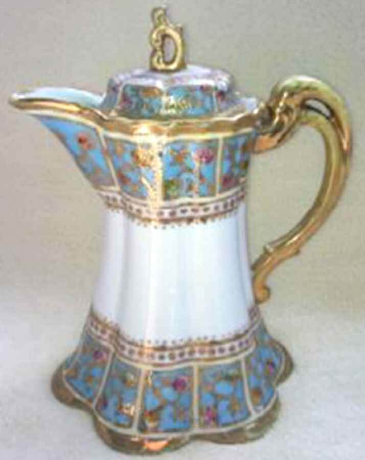 Mystery #106 Chocolate Pot & Lid by Noritake-1