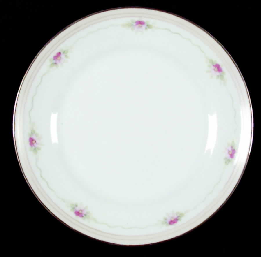 Mystery #107 Bread & Butter Plate by Noritake-1
