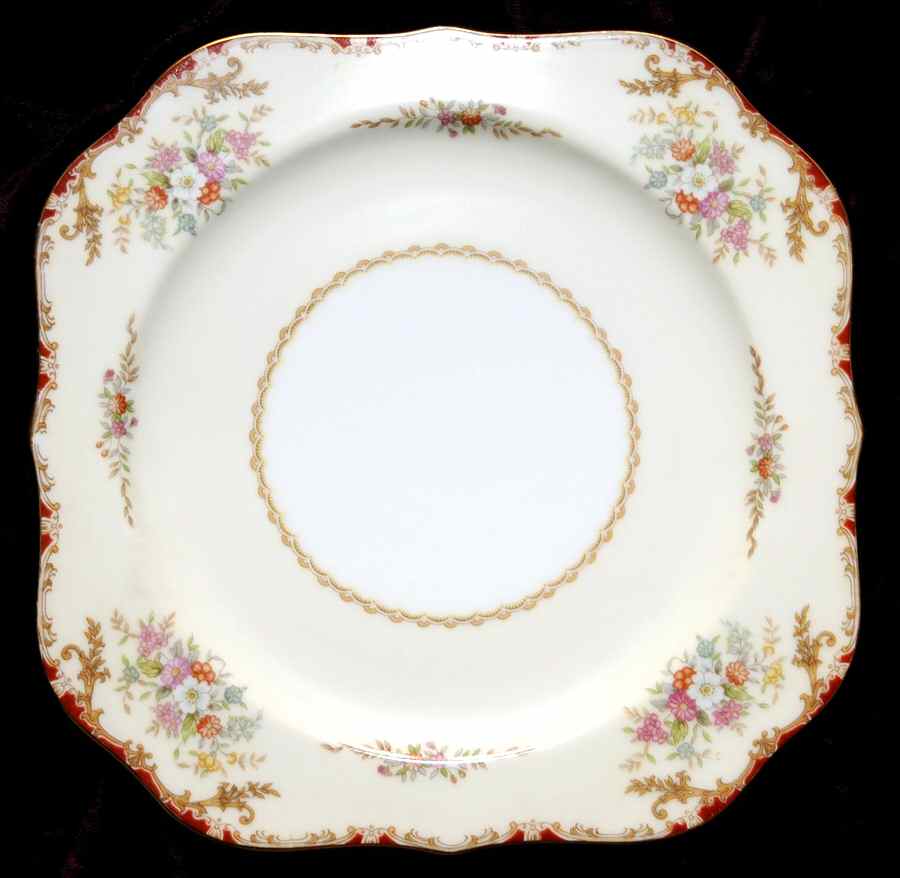 Mystery #110 Square Luncheon Plate by Noritake-1