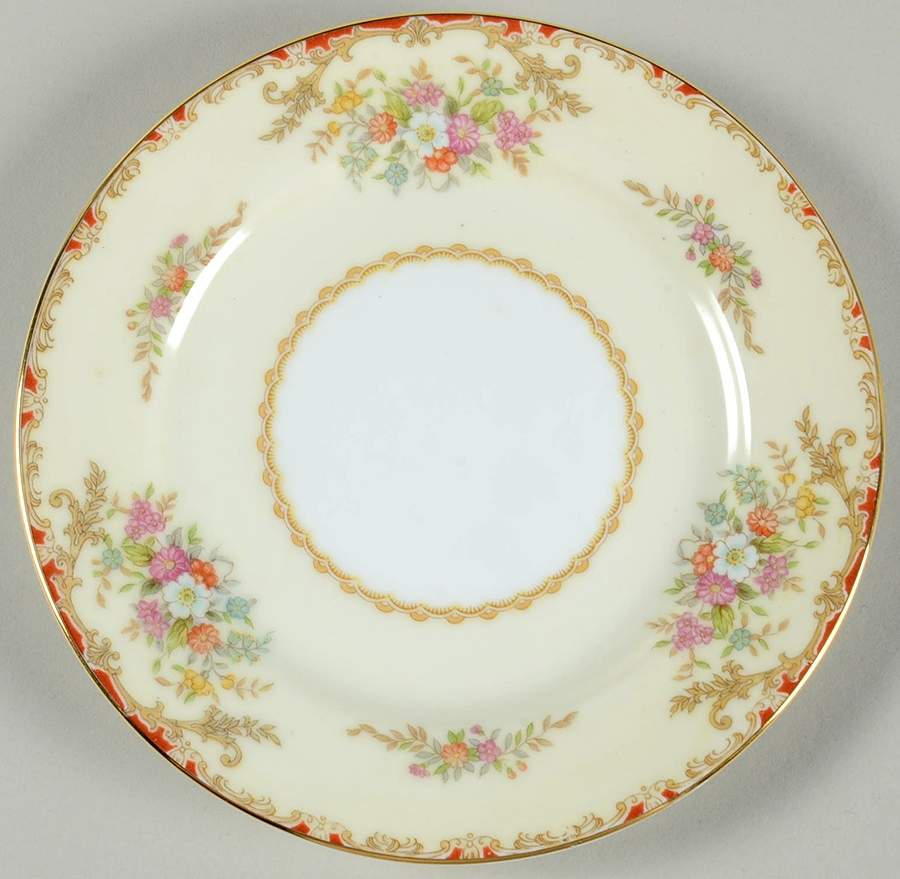 Mystery #110 Bread & Butter Plate by Noritake-1
