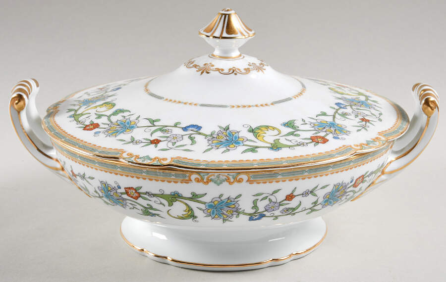 Mystery #112 Round Covered Vegetable by Noritake-1