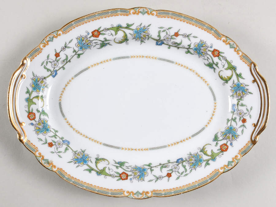 Mystery #112 11" Oval Serving Platter by Noritake-1