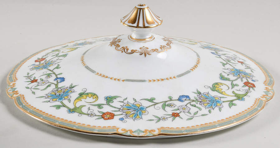Mystery #112 Lid for Round Vegetable by Noritake-1