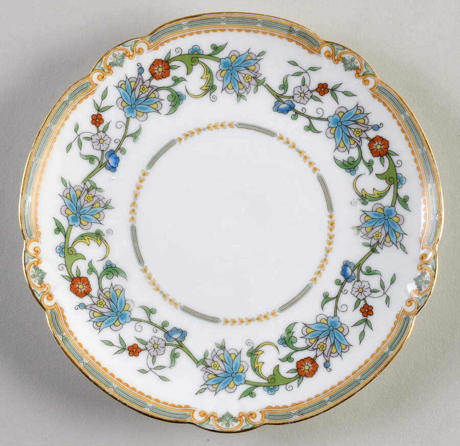 Mystery #112 Saucer for Cream Soup Bowl by Noritake-1