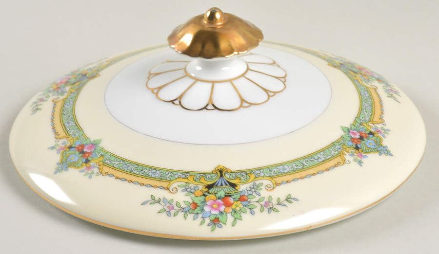 Mystery #116 Lid for Round Vegetable by Noritake-1