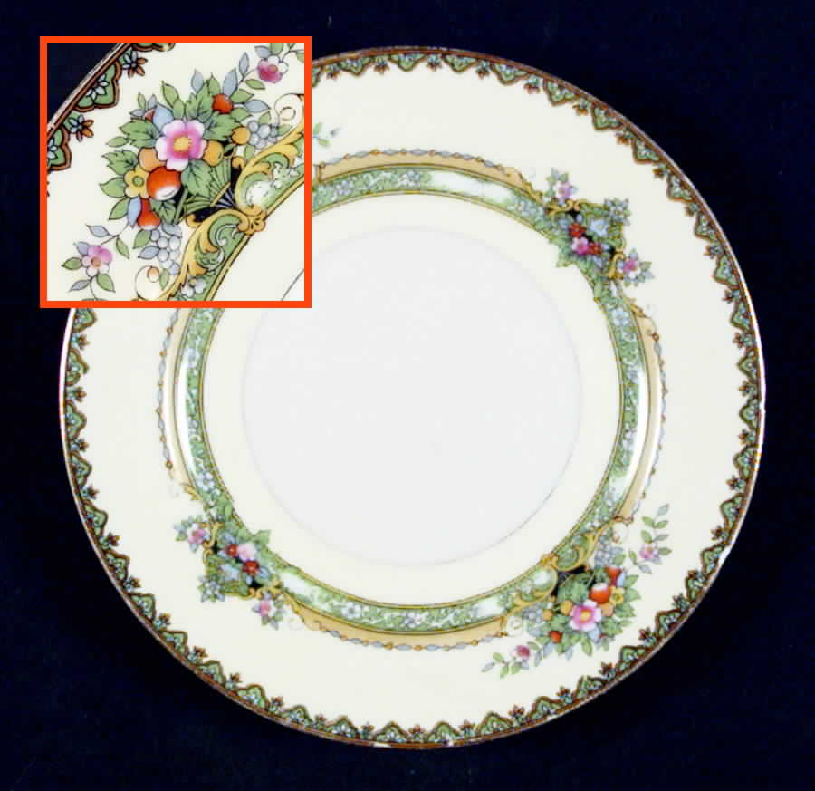 Mystery #116 Bread & Butter Plate by Noritake-1