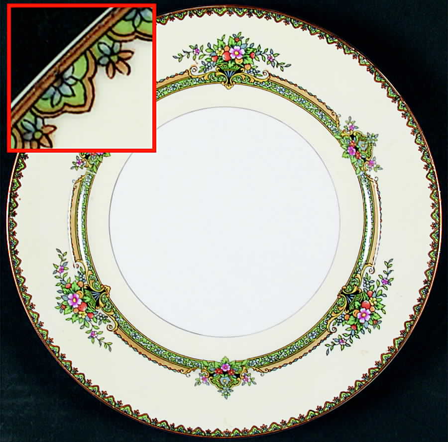 Mystery #116 Dinner Plate by Noritake-1