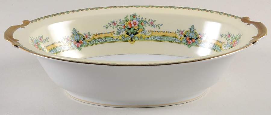 Mystery #116 10" Oval Vegetable Bowl by Noritake-1