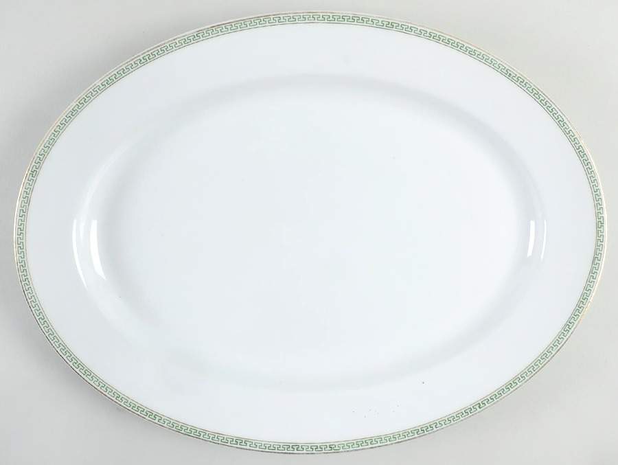 Mystery #118 14" Oval Serving Platter by Noritake-1
