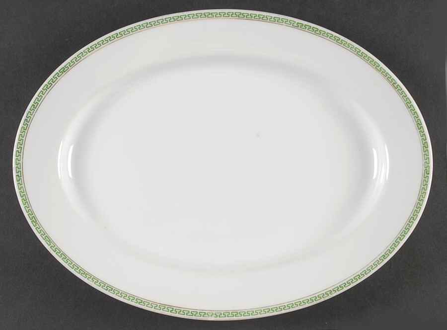 Mystery #118 11" Oval Serving Platter by Noritake-1