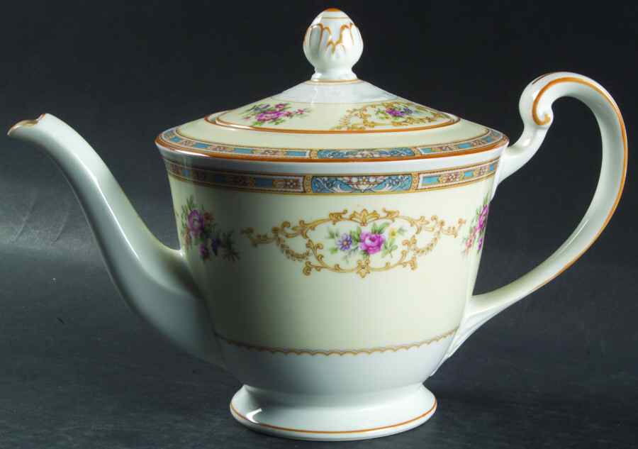 Mystery #119 Teapot & Lid by Noritake-1