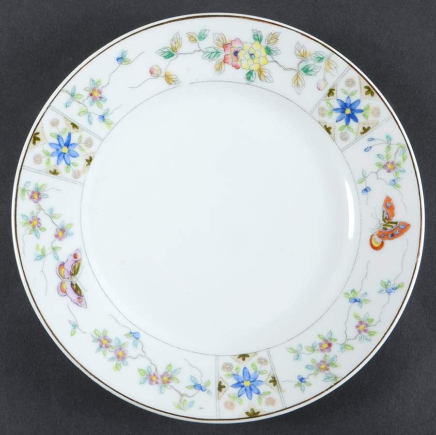 Mystery #122 Bread & Butter Plate by Noritake-1