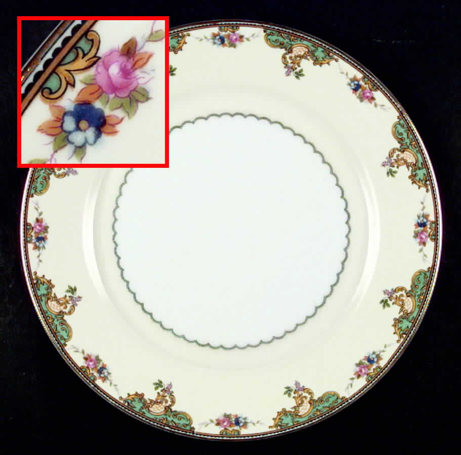 Mystery #125 Dinner Plate by Noritake-1
